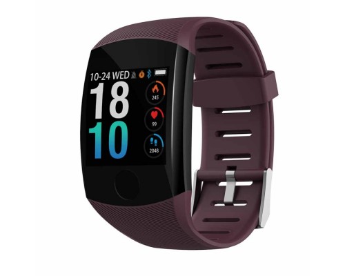 Фитнес часы Smart Watch Q11 бордовые