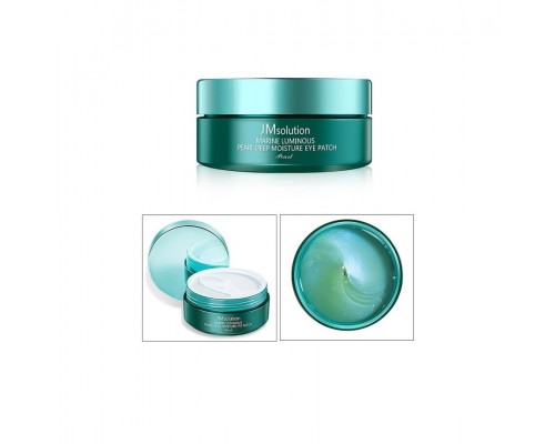 Патчи с жемчугом и морским комплексом JMSolution Marine Luminous Pearl Deep Moisture Eye Patch