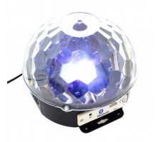 Светодиодный проектор Диско Шар mp3 LED Magic Ball bluetooth