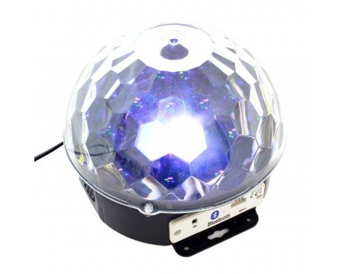 Светодиодный проектор Диско Шар mp3 LED Magic Ball bluetooth