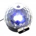 Светодиодный проектор Диско Шар mp3 LED Magic Ball bluetooth