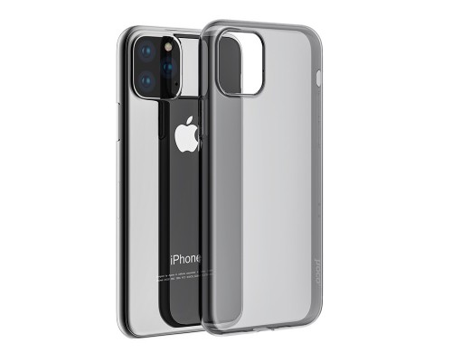 Чехол HOCO TPU Light Series для iPhone 11 Pro, черный прозрачный, 0,8 мм