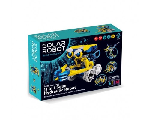 Конструктор Solar Robot Build And Learn stem 11 в 1 на солнечной батарее