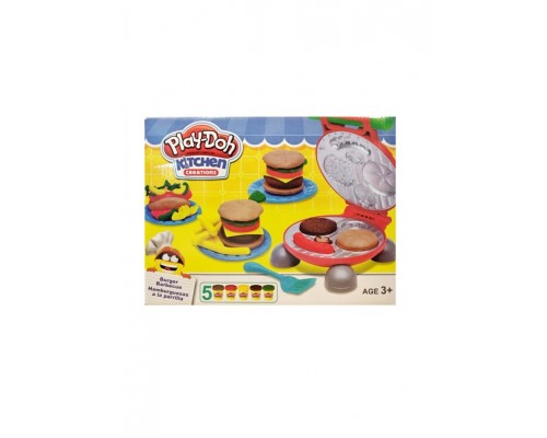 Пластилин Play-Doh Kitchen Бургер-барбекю