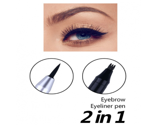 Подводка для глаз + Маркер для бровей Brow Ink Pen