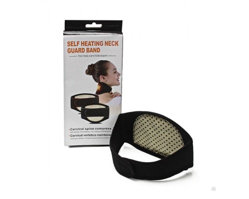 Шейный бандаж с турмалином Self Heating Neck Guard Band